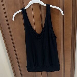 Anthropologie Black Tank Top